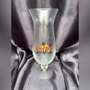 Hard Rock Cafe “San Francisco” Hurricane Glass